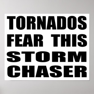 Poster Tornados Craignez Ce Chasseur De Tempête