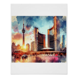 Poster Toronto la bonne,