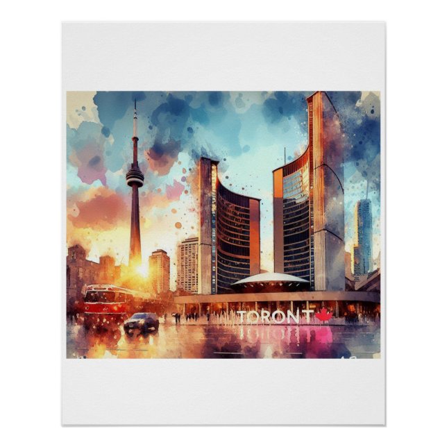 Poster Toronto la bonne,  (Devant)