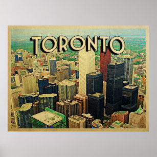 Poster Toronto Skyline