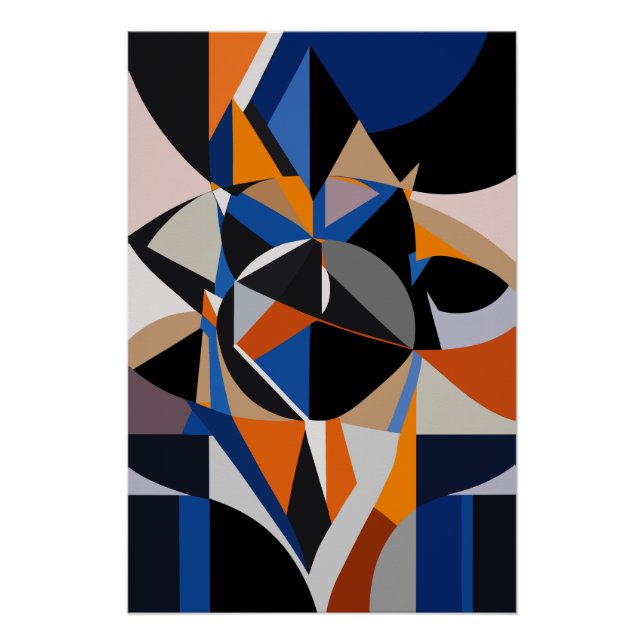 Poster Total Abstraction (Devant)