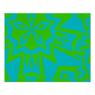 Poster Totalement Abstrait
