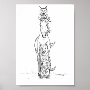 Poster Totem Compagnon