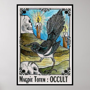 Poster Totem de la tarte OCCULT