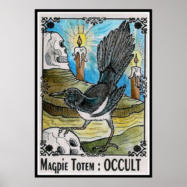 Poster Totem de la tarte OCCULT (Devant)