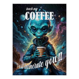 Poster Touch My Coffee