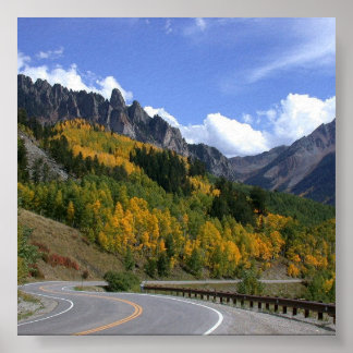 Poster Toucher la route