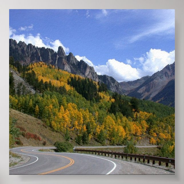 Poster Toucher la route (Devant)