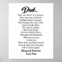 Poster Toujours et Forever Love You Dad