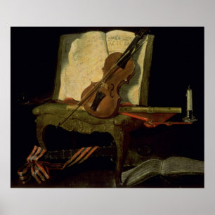 Poster Toujours la vie avec un violon