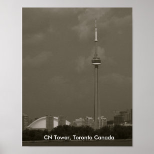 Poster Tour CN, Toronto Canada