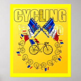 Poster Tour cycliste 2011 Tour de France