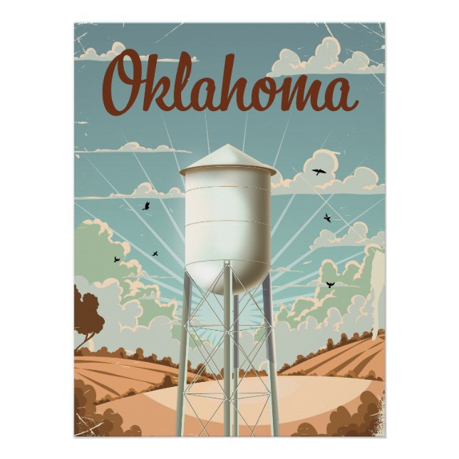 Poster Tour de l'eau d'Oklahoma (Devant)