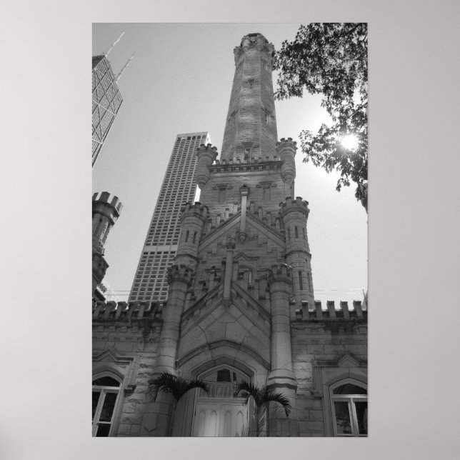 Poster Tour d'eau de Chicago (Devant)