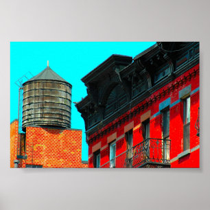 Poster Tour d'eau de New York City par Urban59