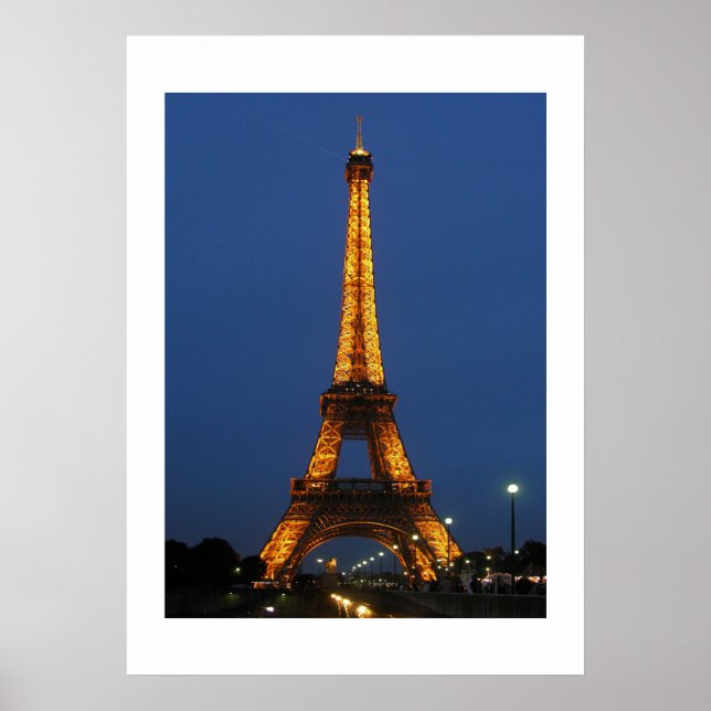 Poster Tour Eiffel (Devant)