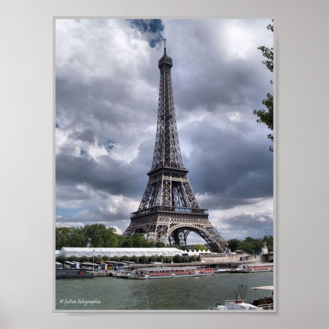 Poster Tour Eiffel (Devant)