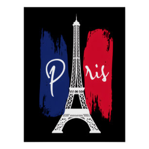 Poster Tour Eiffel de Paris