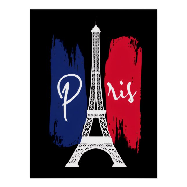 Poster Tour Eiffel de Paris  (Devant)