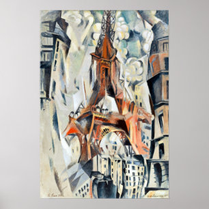 Poster Tour Eiffel Robert Delaunay