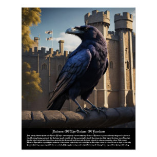 Poster Tour Raven De Londres