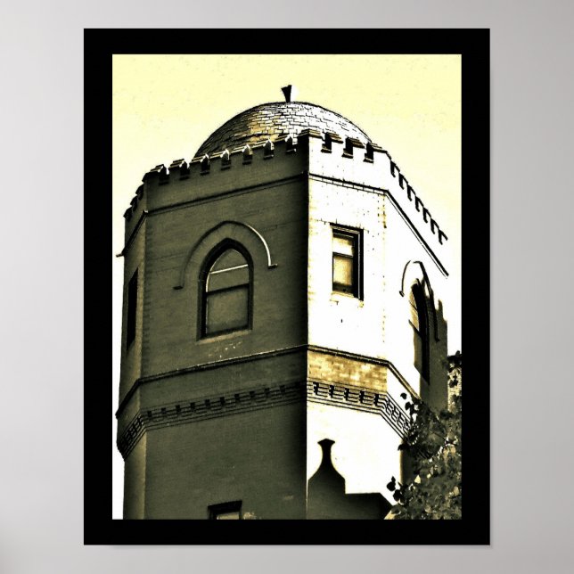 Poster Tour Sepia (Devant)