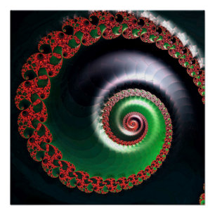 Poster Tourbillon infini