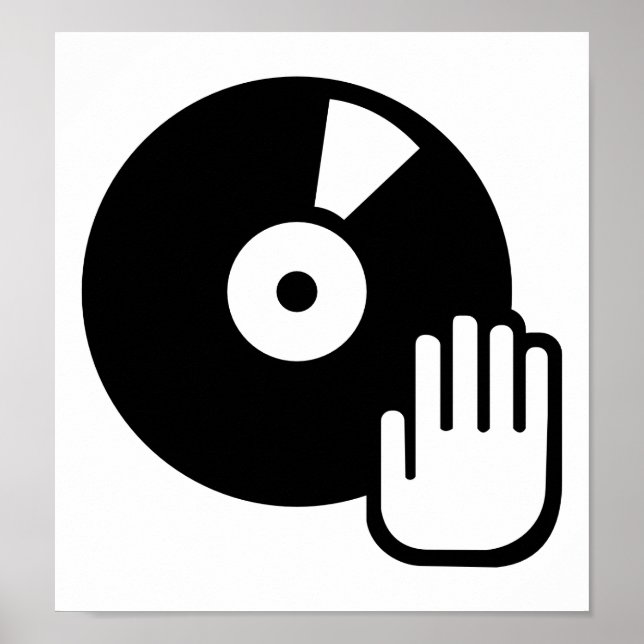 Poster Tourne-disque (Devant)