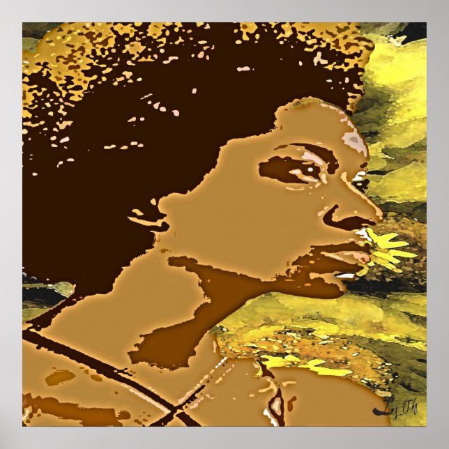 Poster tournesol ocun (Devant)