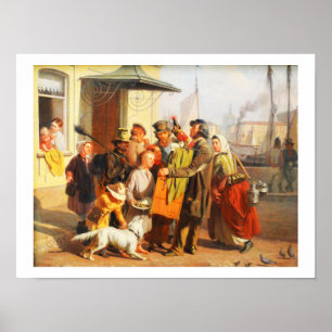 Poster Tourneur de manivelle