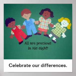 Poster Tous sont précieux à ses yeux!, Célébrez notre d..