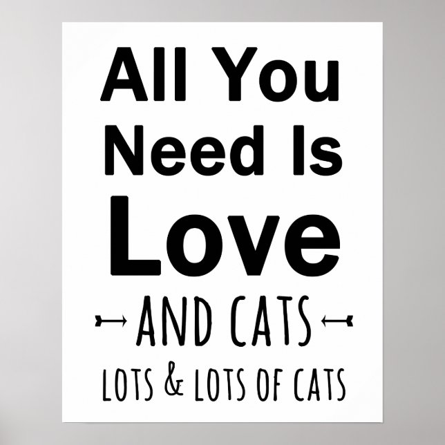Poster Tout ce dont vous avez besoin, c'est de l'amour... (Devant)