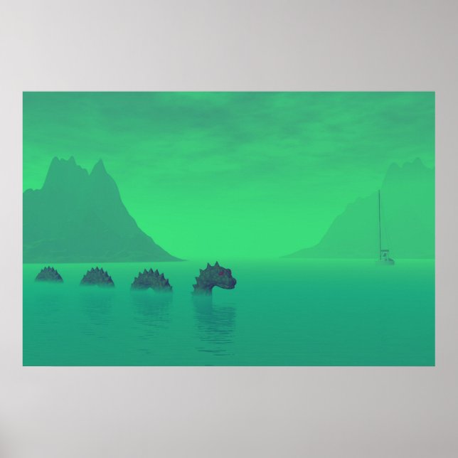 Poster "Tout est calme dans le Loch" (Devant)