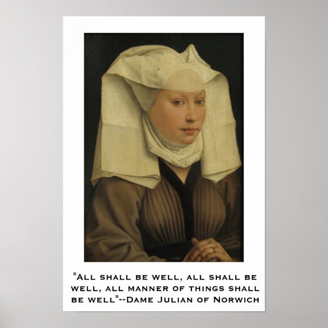 Poster Tout ira bien — Dame Julian de Norwich (Devant)