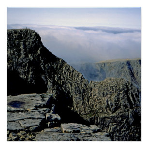 Poster Tower Ridge Ben Nevis Ecosse