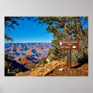 Poster Trail Sign