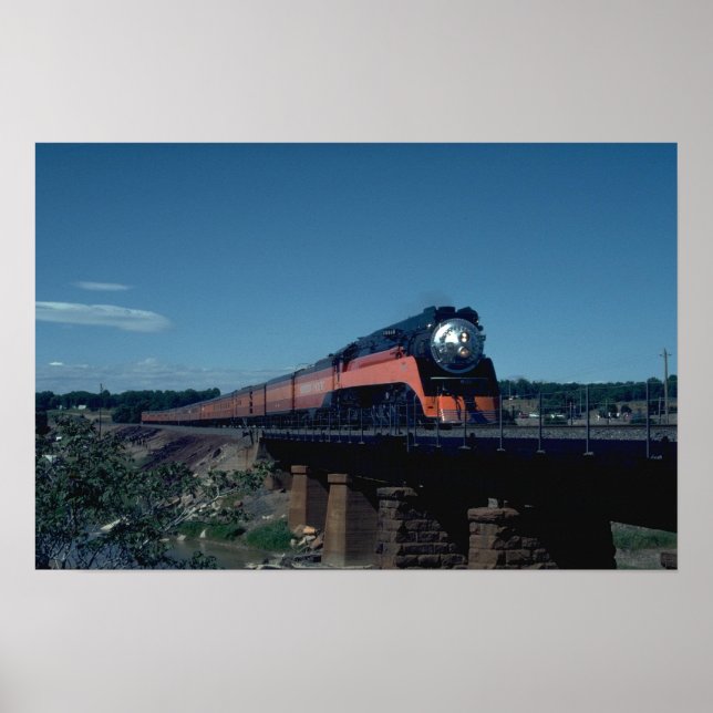 Poster Train "Daylight" SP, dirigé par 4-8-4 (Devant)