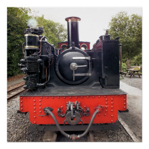 POSTER TRAINS À VAPEUR