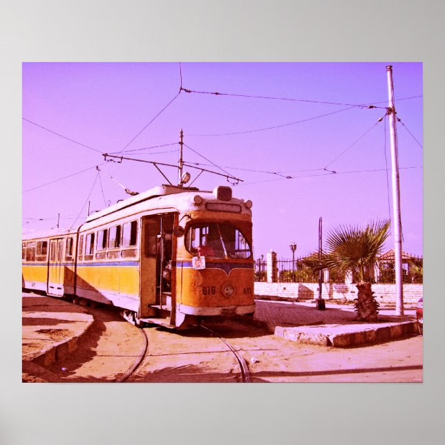 Poster tramway (Devant)