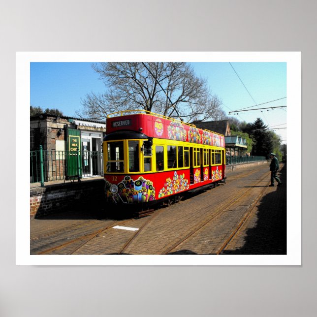 Poster Tramway réservé à la station Colyton (Devant)