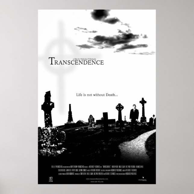 Poster Transcendence (Devant)