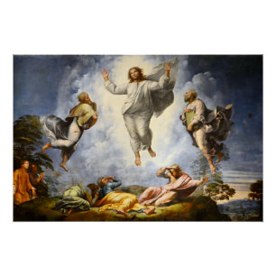 Poster Transfiguration du Christ - Raphaello Sanzio 1520