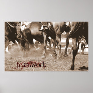 Poster Travail d'équipe