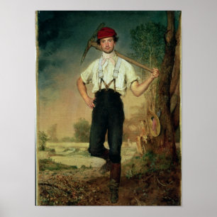 Poster Travailleur, 1848