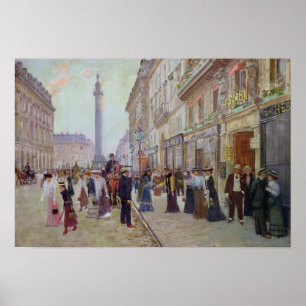 Poster Travailleurs quittant la Maison Paquin