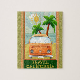 Poster : Travel California Puzzle