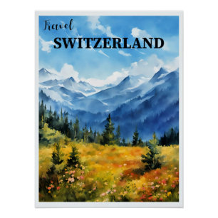 Poster Travel Suisse