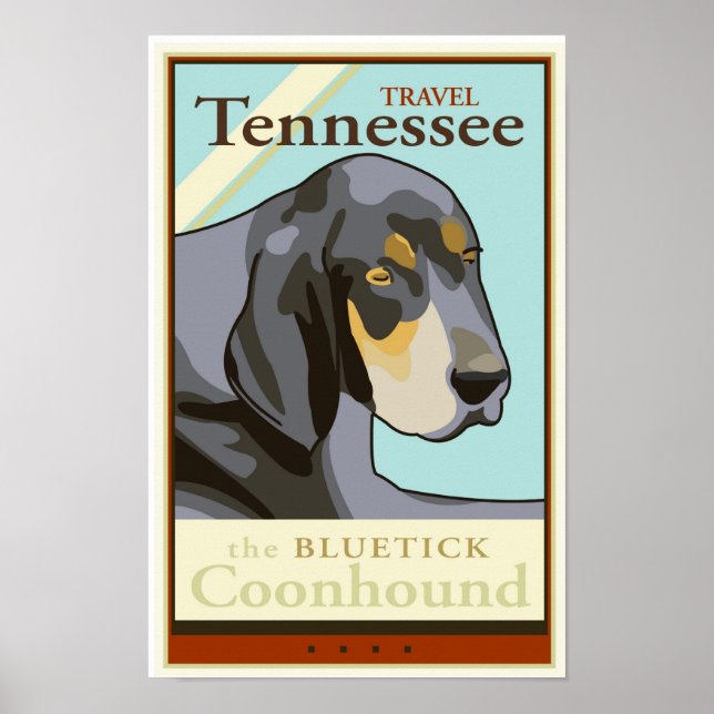 Poster Travel Tennessee (Devant)
