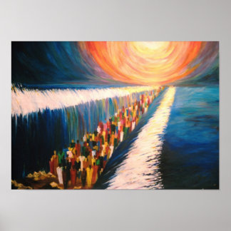 Poster traversée de la mer rouge