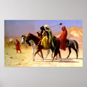 Poster Traverser le désert